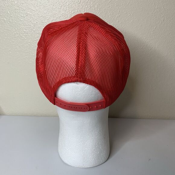 Mercury 7 Aurora Carpenter Patch NASA Space Mission Red Hat SnapBack Vtg - Picture 5 of 9